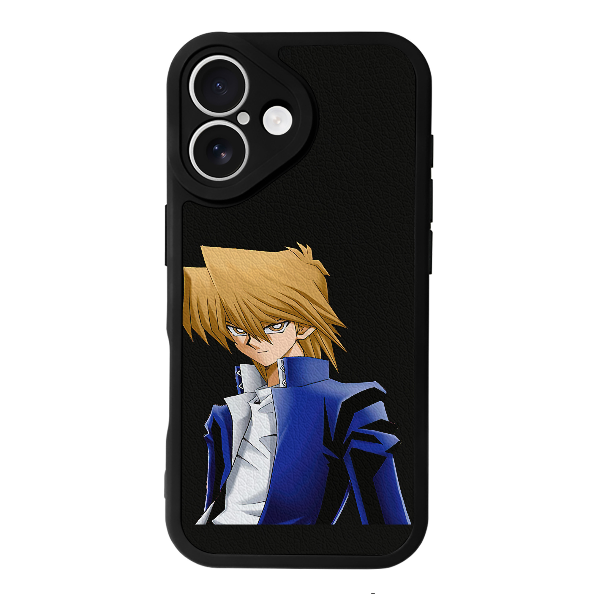 遊☆戯☆王 Yu-Gi-Oh! 【iPhone 16シリーズ対応】シリコンスマホケース（レザー調） 材質：シリコン